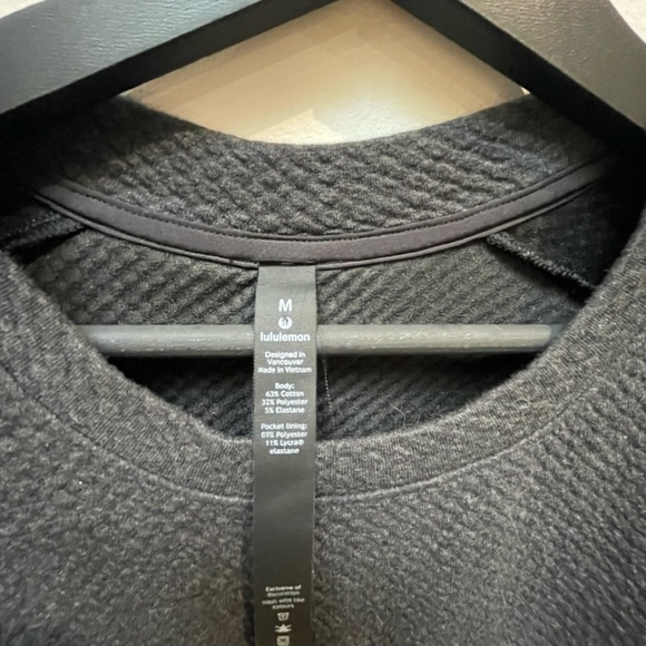 lululemon athletica Charcoal Crewneck Sweater - Picture 2 of 4